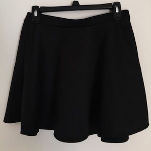 Perfect black Wet Seal skater skirt!